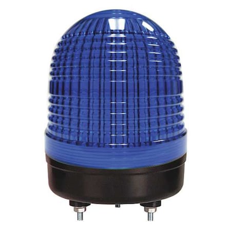 Warning Light, Blue, LED, Stud MPN:26ZT58