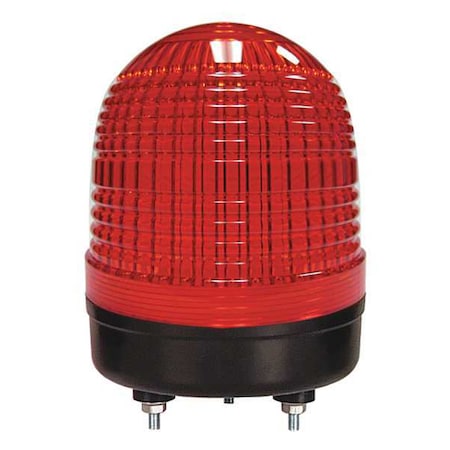 Warning Light, Red, LED, Stud MPN:26ZT65