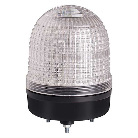 Warning Light, Clear, LED, Stud MPN:26ZT69