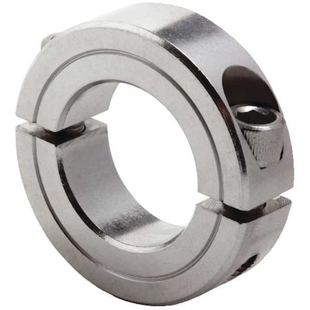 Shaft Collar, Clamp, 2Pc, 1-3/8 In, SS MPN:1L724