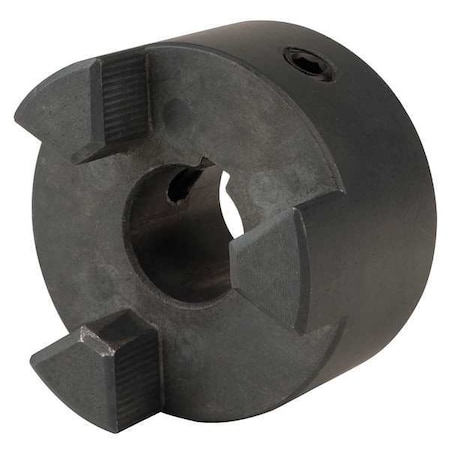 Jaw Coupling Hub, L090, Sintered Iron, 5/8