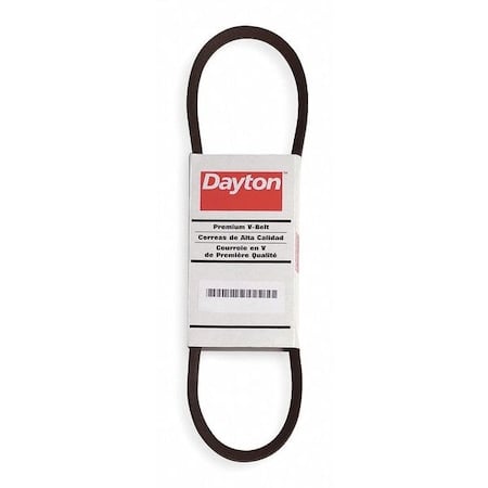 5VX730 Cogged, Wedge V-Belt, 73 in Outside Length, 5/8 in Top Width, 17/32