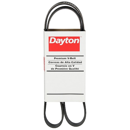 460J6 Micro Ribbed V-Belt, 46