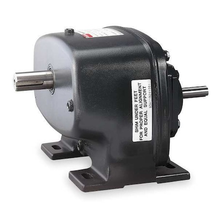 Speed Reducer, Indirect Drive, 38.5:1 MPN:4Z858