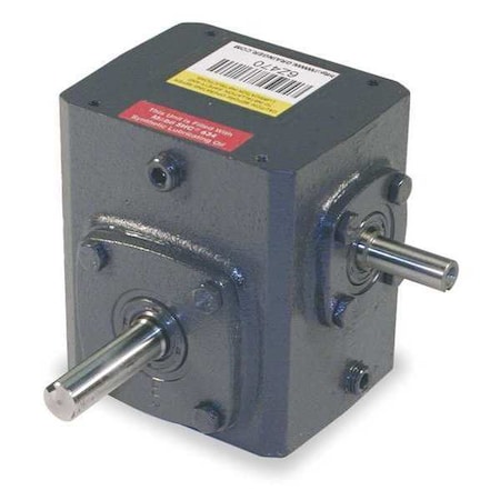 Speed Reducer, Indirect Drive, 60:1 MPN:6Z441