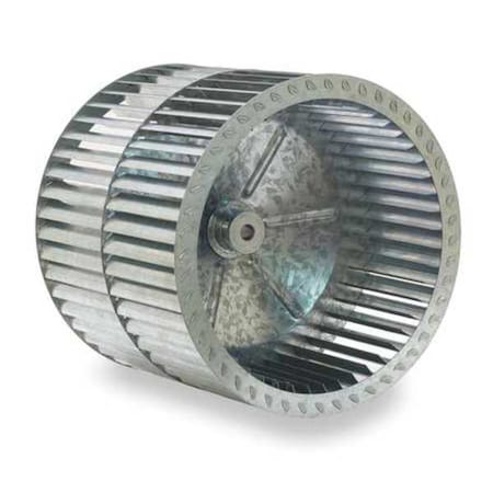 Blower Wheel, Dia 11 In, Bore 1/2 In, Rotation: CCW Hub End MPN:2UTW2