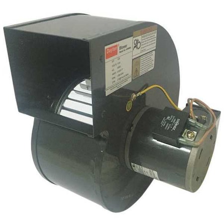 Rectangular OEM Blower, 1670 RPM, 1 Phase, Direct Drive, Steel 1 Speed MPN:45NM97