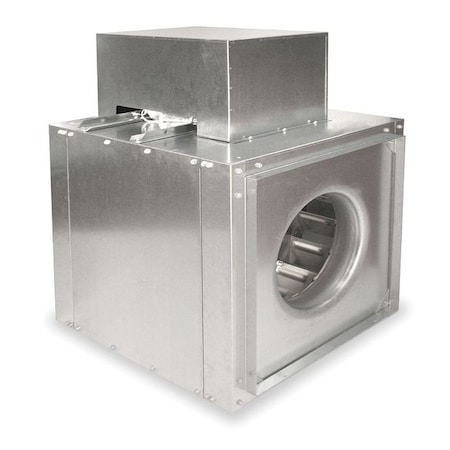 InLine Duct Blower, 11 In, Less Drive Pkg MPN:5TCL5