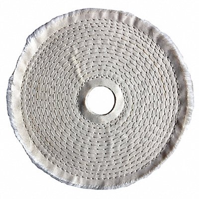 Buffing Wheel Spiral Sewn 6 In Dia. MPN:5A724