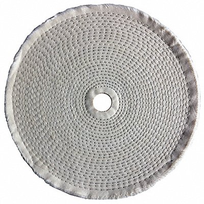 Buffing Wheel Spiral Sewn 10 In Dia. MPN:5A726
