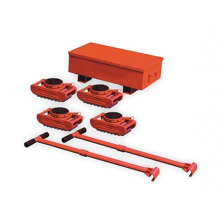 Equipment Roller Kit, Swivel, 33, 000 lb. Cap MPN:2MPR1