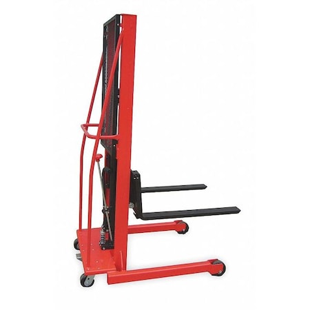 Fixed Base Hydraulic Stacker, Load Cap. 1000 lb. MPN:2MPT9