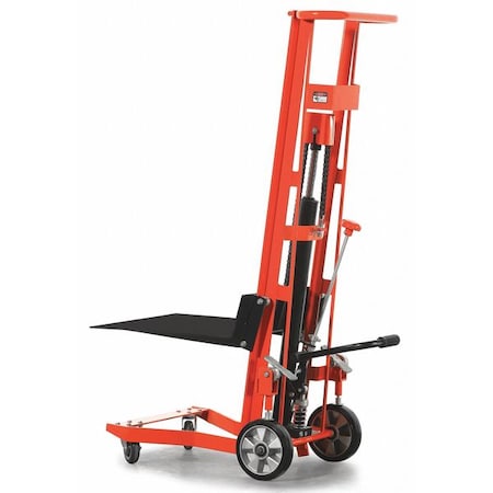 Modular Powered-Lift/Manual-Push Platform Lift Truck with Workbench, Powered/Manual MPN:2MPU8