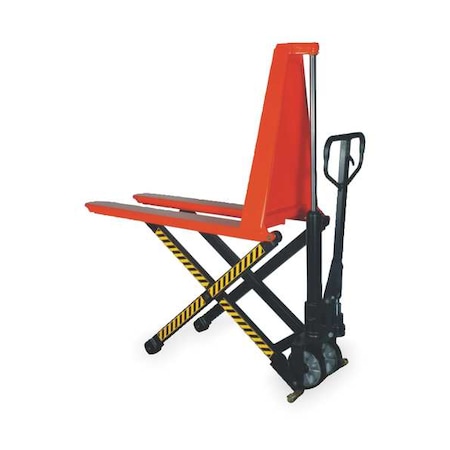 Hi-LiftPlltJck, 48in, 62in, 27in, Rd/Blk, Stl MPN:2PLH7