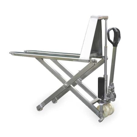 Hi-LiftPalletJack, 48in, 62in, 27in, Slvr, SS MPN:2PLJ2
