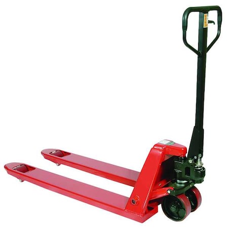 Narrow Steel Pallet Jack with 5500 lbs. Capacity MPN:2ZE58