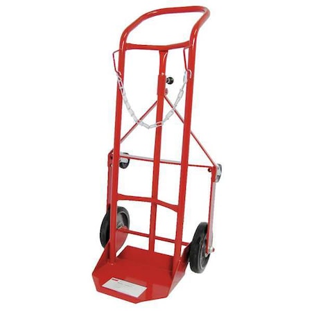 Cylinder Hand Truck, 250lb, 42