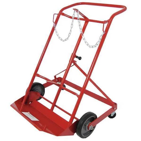 Cylinder Hand Truck, 500lb, 42