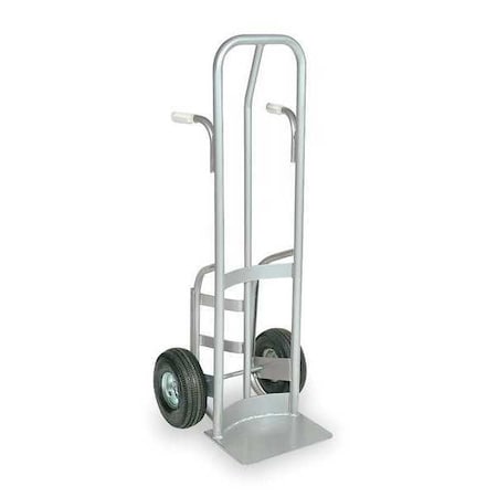 Keg Hand Truck, 500 lb., Aluminum, Silver MPN:4W325
