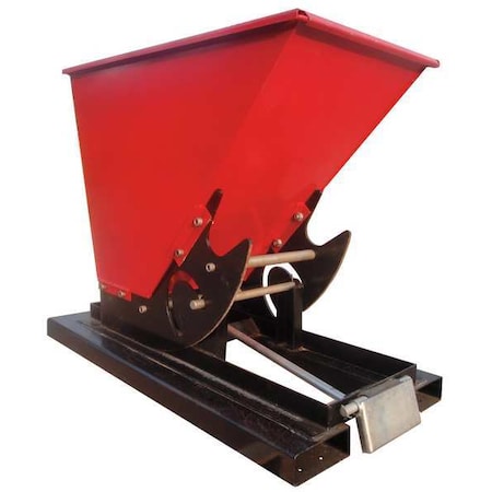 Self Dumping Hopper, 3Cu Yd, 4000 Lb MPN:5PKH6