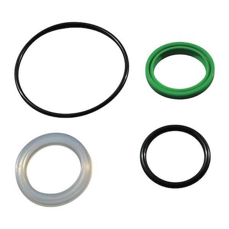 PistonSealKt, Blk;Grn;Bl, Rbr;Plyurthne MPN:97-156