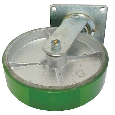 Swivel Caster, Gray, Steel, 1, 000 lb MPN:C1209