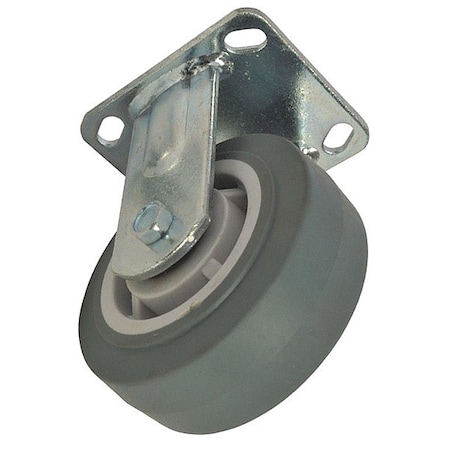 RigidCaster, Gray, Polyolefin;Steel, 500lb MPN:MH13X47102G