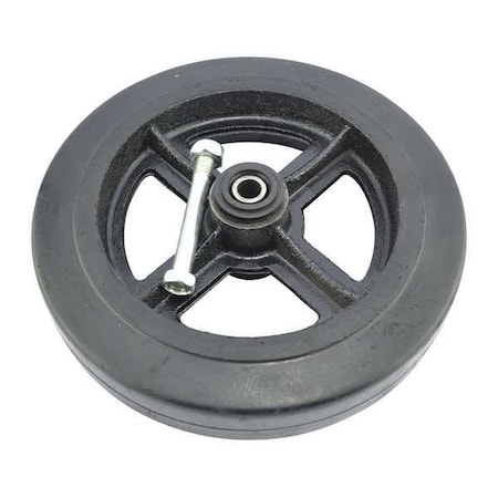 RigidCaster, Black, Steel;Rubber, 750lb MPN:MH13X49602G