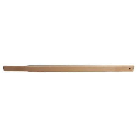 Handle, 42 in, 1-1/8 in, Yellow, Wood MPN:MHWH001G