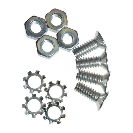 Caster Hardware Kit, Steel MPN:NOB6X16