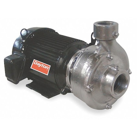 Stainless Steel 10 HP Centrifugal Pump 208-230/460V MPN:12A080