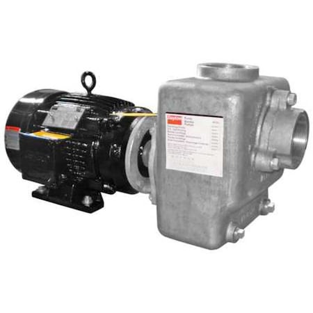 Centrifugal Pump, 5 hp, 208 to 230/460V AC, 3 Phase, 88 ft Max Head MPN:12N813