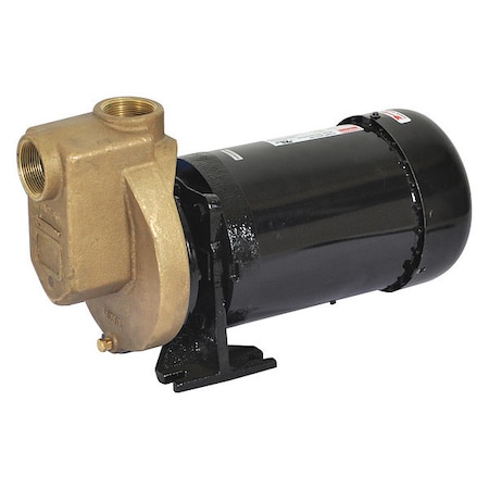Centrifugal Pump, 1 1/2 hp, 208 to 230/460V AC, 3 Phase, 52 ft Max Head MPN:2ZXR5