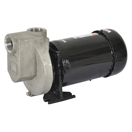 Centrifugal Pump, 3/4 hp, 208 to 230/460V AC, 3 Phase, 52 ft Max Head MPN:2ZXR9