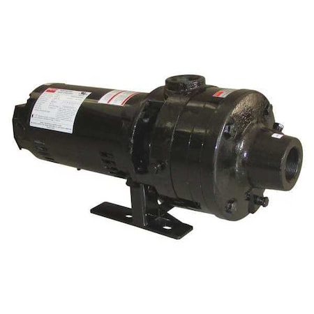 Pressure Booster Pump, 1 hp, 208 to 240/480V AC, 3 Phase, 1-1/2 in NPT Inlet Size, 2 Stage MPN:45MW19
