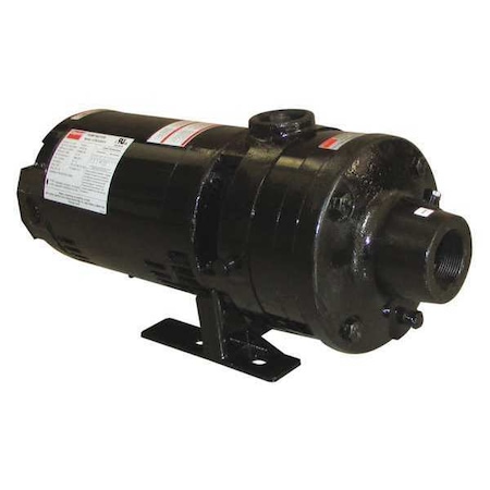 Pressure Booster Pump, 1 1/2 hp, 208 to 240/480V AC, 3 Phase, 1-1/2 in NPT Inlet Size, 2 Stage MPN:45MW23