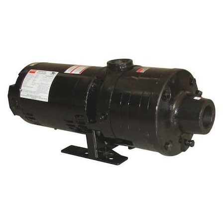 Pressure Booster Pump, 2 hp, 208 to 240/480V AC, 3 Phase, 1-1/2 in NPT Inlet Size, 3 Stage MPN:45MW29