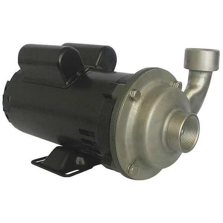 Cntrfug Pmp, 304SStl, 1P, 3/4in, 1/2hp, 38gpm MPN:4JMV3