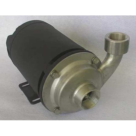 CntrfugPmp, 304SStl, 3P, 1 1/2in, 2hp, 130gpm MPN:4JMW3