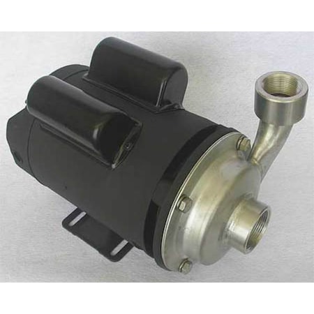 CntrfugPmp, 304SStl, 1P, 1 1/2in, 3hp, 150gpm MPN:4JMW4