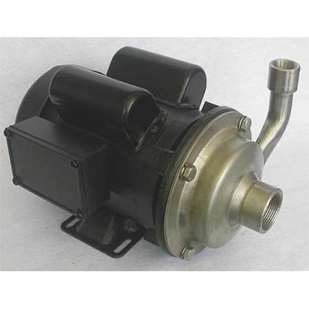 Cntrfug Pmp, 304SStl, 1P, 3/4in, 3/4hp, 58gpm MPN:4JMW9