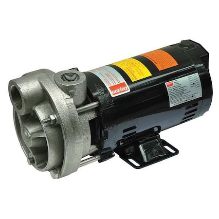 Turbine Pump, 1/2 HP, 3 Ph, 1.7/0.9 Amp MPN:4JPF4