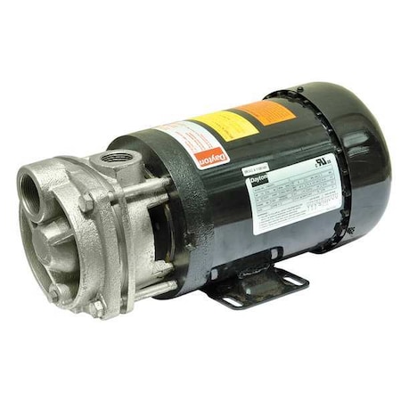 Turbine Pump, 1 1/2 HP, 3 Ph, 4.6/2.3 Amp MPN:4JPF9