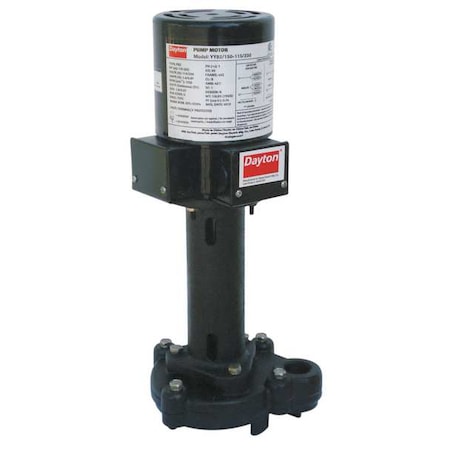 Pump, Coolant, 1/8HP, 115/230V, 2.15/1.08Amp MPN:4JPH3