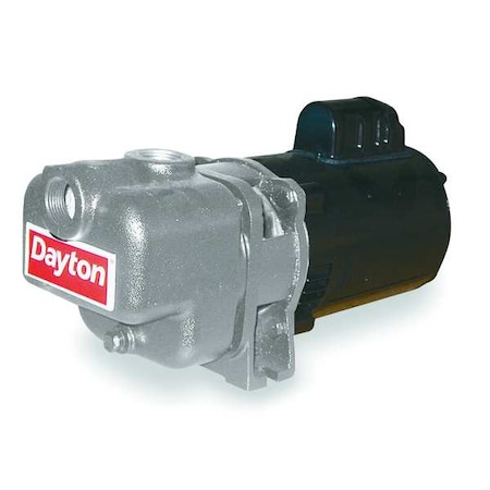 Centrifugal Pump, 2 hp, 115/230V AC, 1 Phase, 72 ft Max Head MPN:4UA75