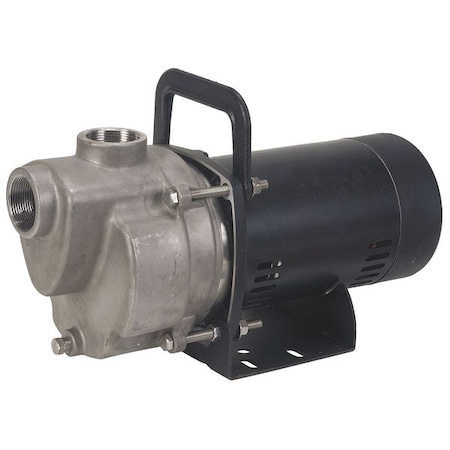 Centrifugal Pump, 1/2 hp, 115/230V AC, 1 Phase, 33 ft Max Head MPN:4YKN6