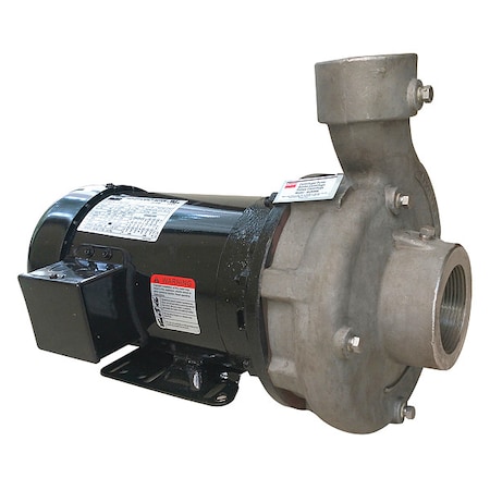 Straight Centrifugal High Head Pump, 2 HP MPN:55JJ67
