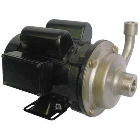 Cntrfug Pmp, 316SStl, 1P, 1/2in, 1/3hp, 21gpm MPN:5WXR9