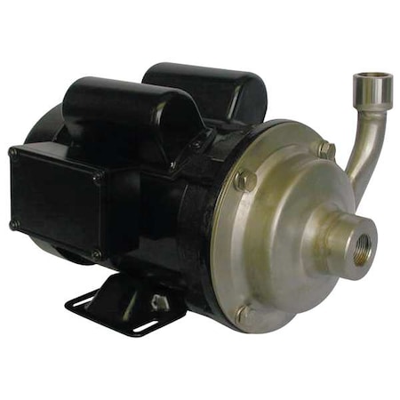 Cntrfug Pmp, 316SStl, 1P, 3/4in, 1/2hp, 38gpm MPN:5WXT0