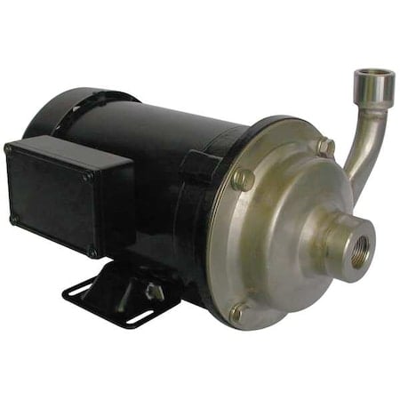 Cntrfug Pmp, 316SStl, 3P, 3/4in, 1/2hp, 38gpm MPN:5WXT1